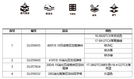 昆山户外面料